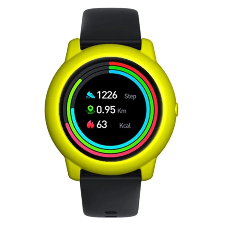 For Imilab KW66 Watch Case Half Protective Silicone Shockproof Cover