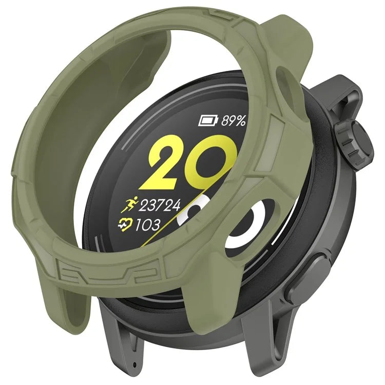For Coros Pace 3 Anti-collision TPU Watch Case Hollow Protective Frame