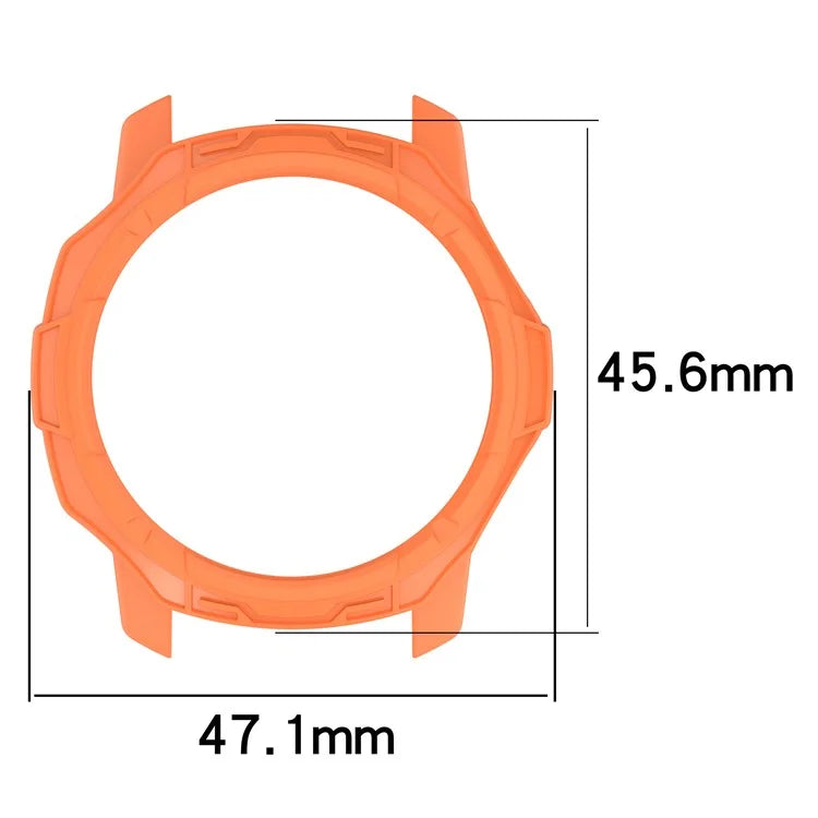 For Coros Pace 3 Anti-collision TPU Watch Case Hollow Protective Frame