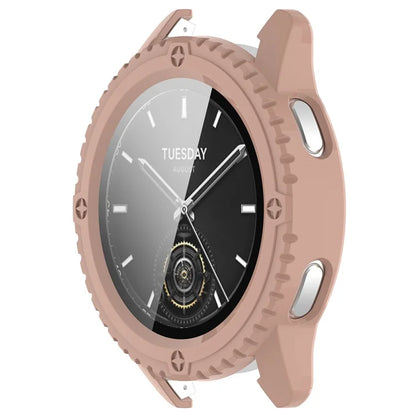 For Xiaomi Watch S3 Protective Cover Hard PC Watch Case  with Tempered Glass Screen Protector