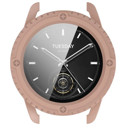 For Xiaomi Watch S3 Protective Cover Hard PC Watch Case  with Tempered Glass Screen Protector