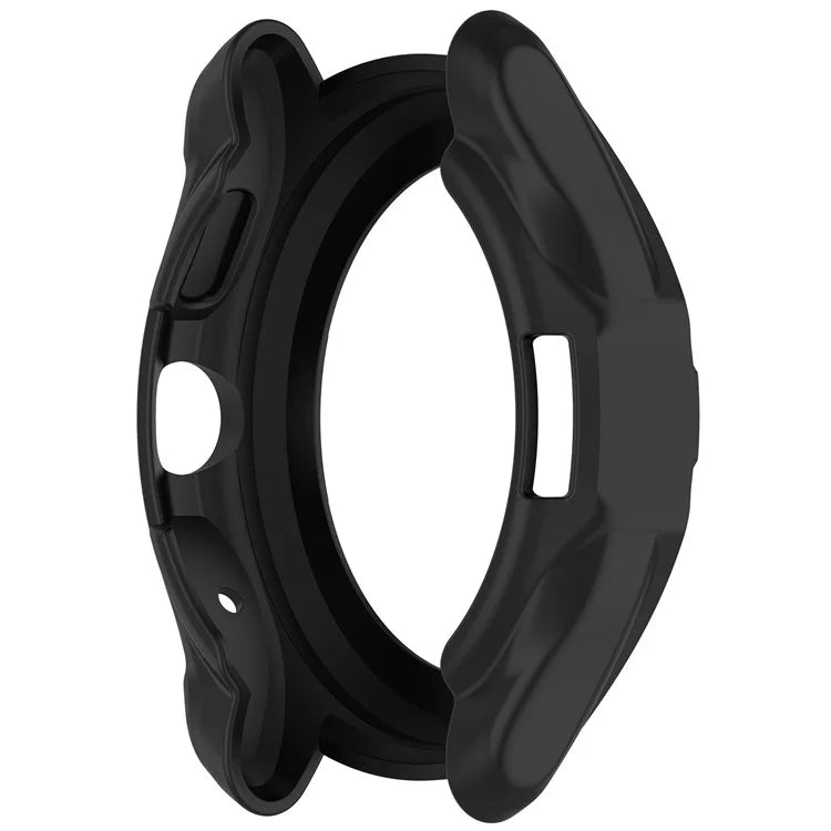 For TicWatch Pro 5 Shockproof TPU Watch Frame Case Half-Wrapped Smartwatch Protector