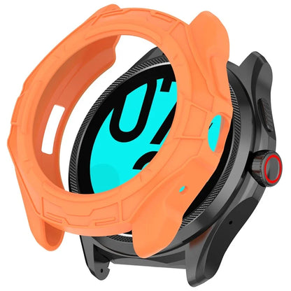 For TicWatch Pro 5 Shockproof TPU Watch Frame Case Half-Wrapped Smartwatch Protector