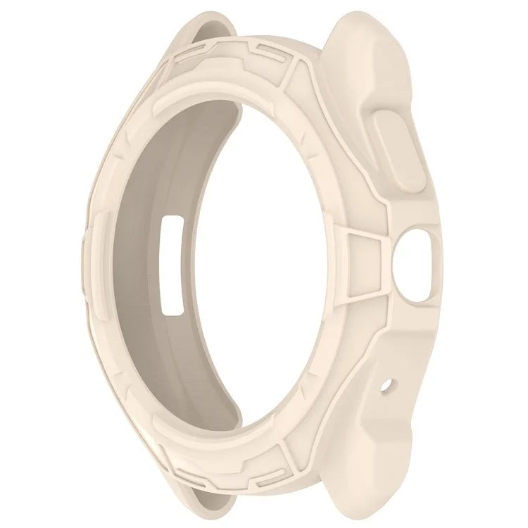 For TicWatch Pro 5 Shockproof TPU Watch Frame Case Half-Wrapped Smartwatch Protector