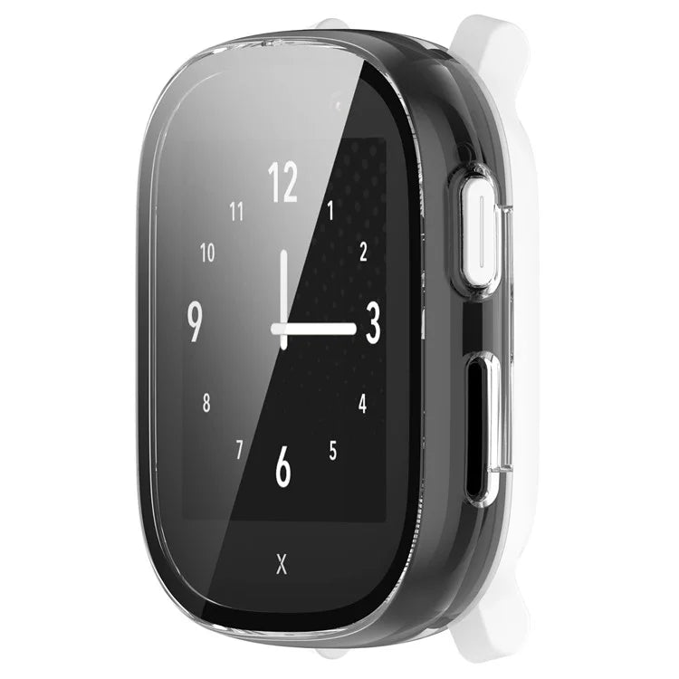 Watch Case for Xplora X6 Play Hard PC Cover with Tempered Glass Screen Protector