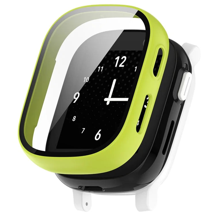 Hard PC Cover for Xplora X6 Play Watch Case with Tempered Glass Screen Protector