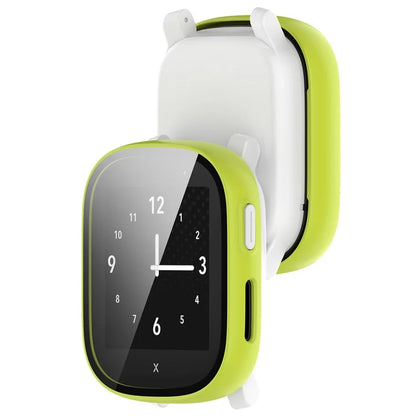 Hard PC Cover for Xplora X6 Play Watch Case with Tempered Glass Screen Protector