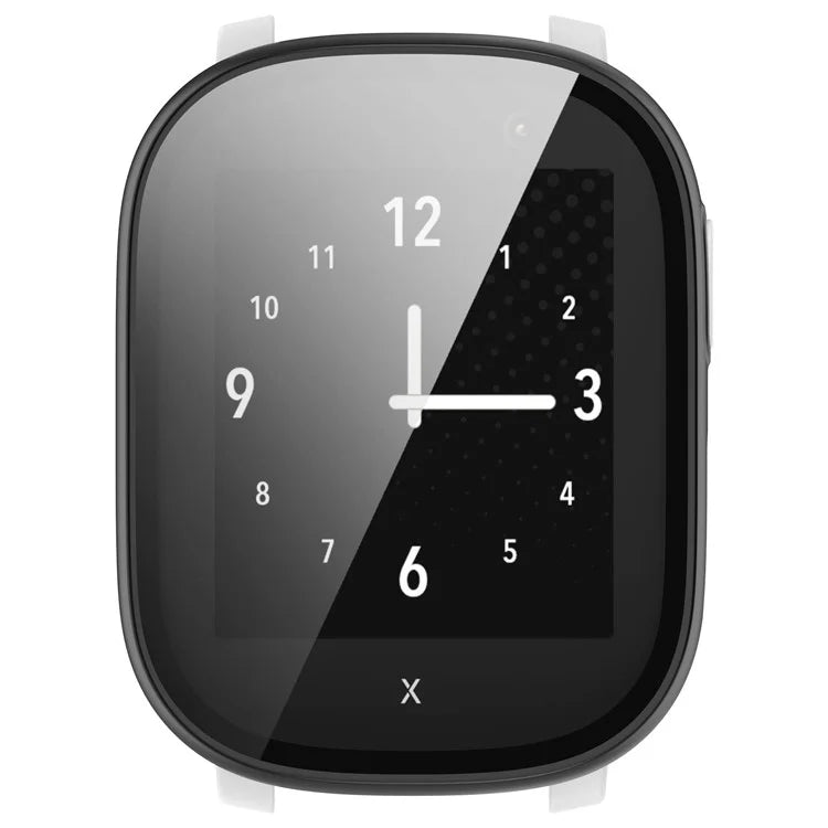 Hard PC Cover for Xplora X6 Play Watch Case with Tempered Glass Screen Protector