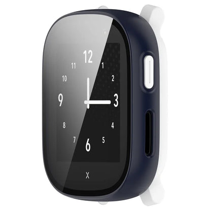 Hard PC Cover for Xplora X6 Play Watch Case with Tempered Glass Screen Protector