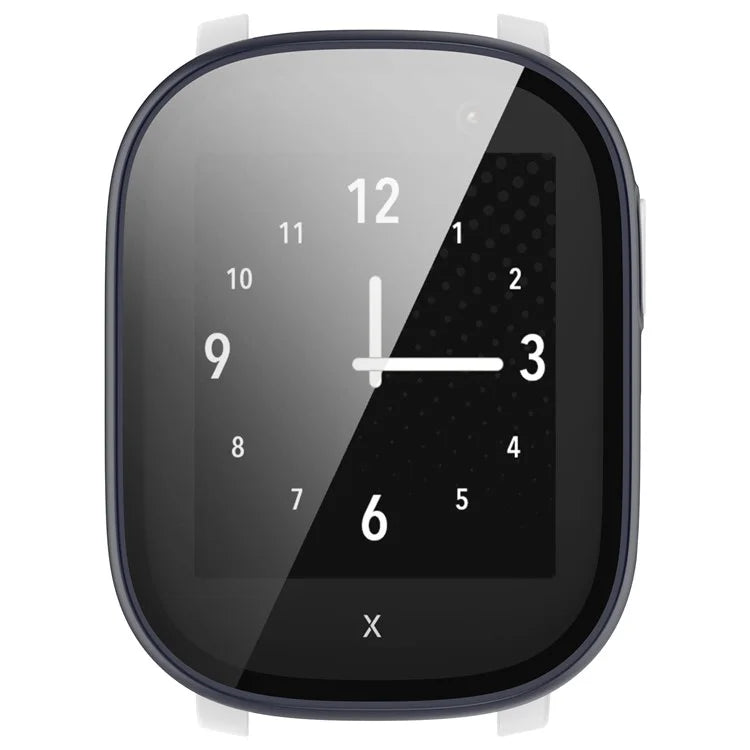 Hard PC Cover for Xplora X6 Play Watch Case with Tempered Glass Screen Protector