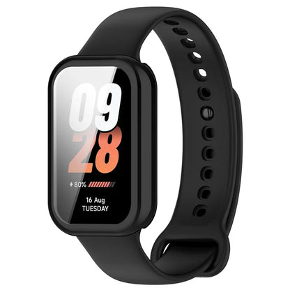 For Xiaomi Smart Band 8 Active / Redmi Band 2 TPU Watch Case Electroplating Frame Cover