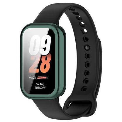 For Xiaomi Smart Band 8 Active / Redmi Band 2 TPU Watch Case Electroplating Frame Cover