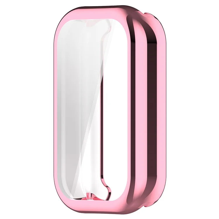 For Xiaomi Smart Band 8 Active / Redmi Band 2 TPU Watch Case Electroplating Frame Cover