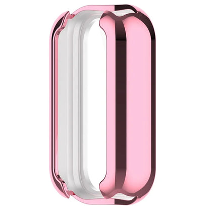 For Xiaomi Smart Band 8 Active / Redmi Band 2 TPU Watch Case Electroplating Frame Cover