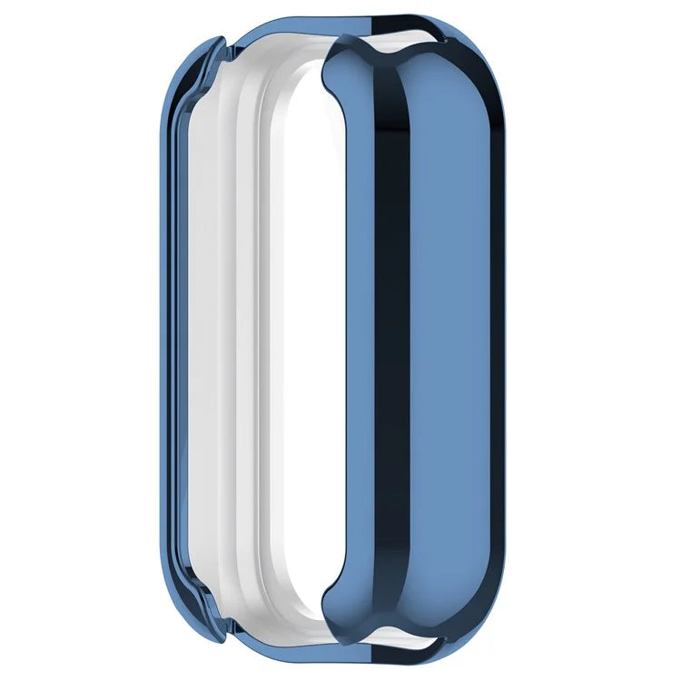 For Xiaomi Smart Band 8 Active / Redmi Band 2 TPU Watch Case Electroplating Frame Cover