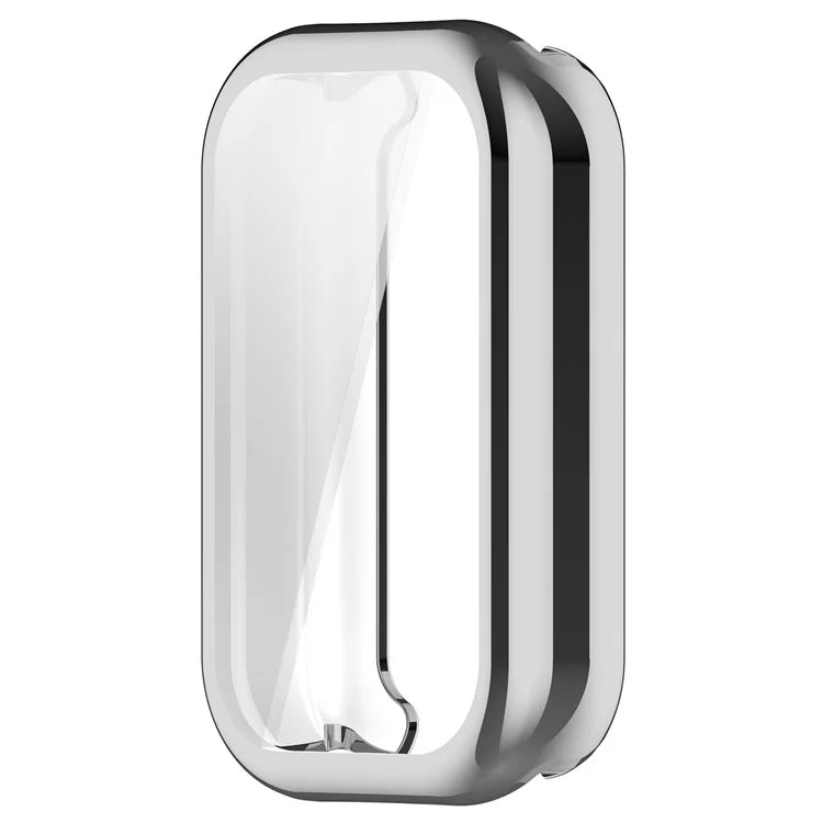 For Xiaomi Smart Band 8 Active / Redmi Band 2 TPU Watch Case Electroplating Frame Cover