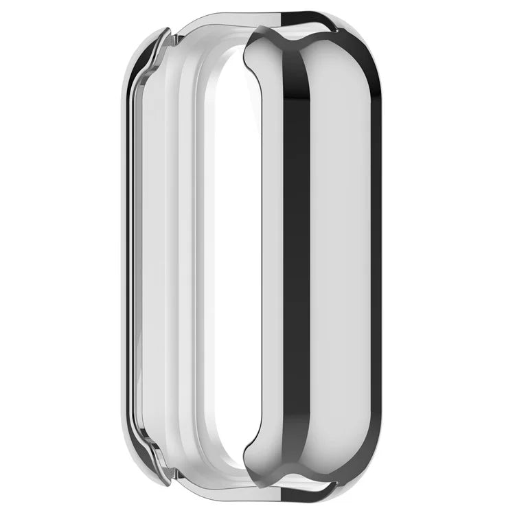 For Xiaomi Smart Band 8 Active / Redmi Band 2 TPU Watch Case Electroplating Frame Cover