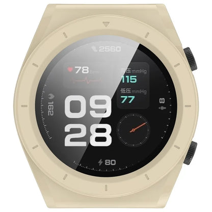 Protective Cover for Xiaomi Watch H1 Hard PC Watch Case with Tempered Glass Screen Protector