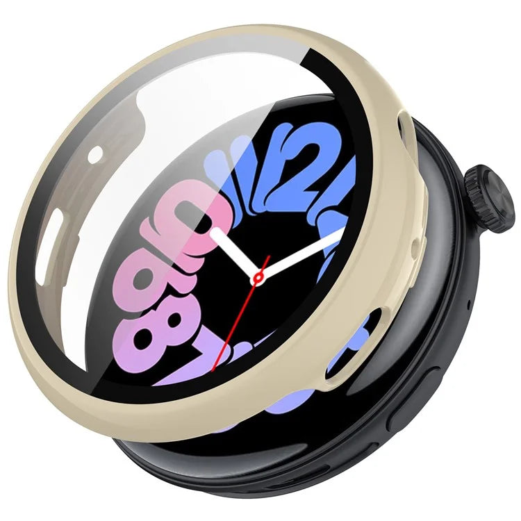 For vivo Watch 3 Hard PC Cover Watch Case with Tempered Glass Screen Protector