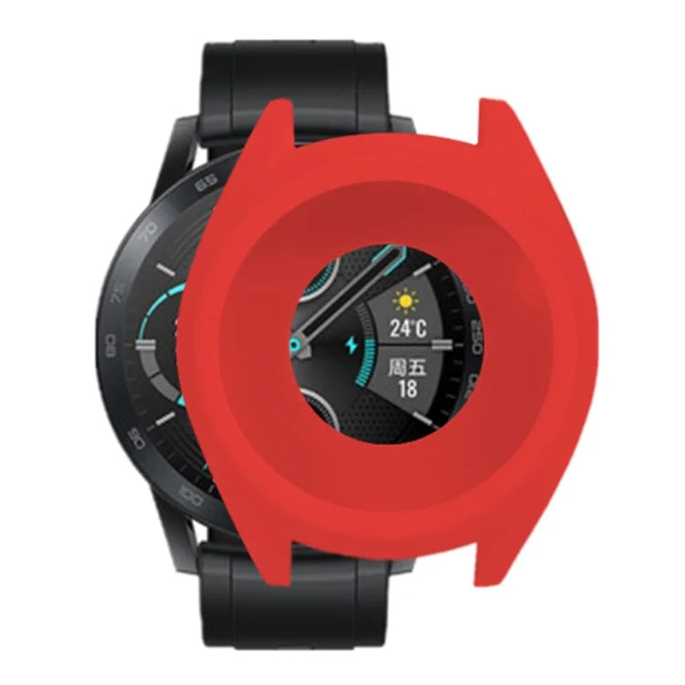 For Huawei Watch GT 2 42mm 46mm / Honor Magic Watch 2 Protective Case Silicone Hollow Anti-Scratch Watch Cover