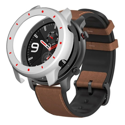 For Huami Amazfit GTR 47mm Anti-collision PC Watch Case Dual Color Design Protective Frame