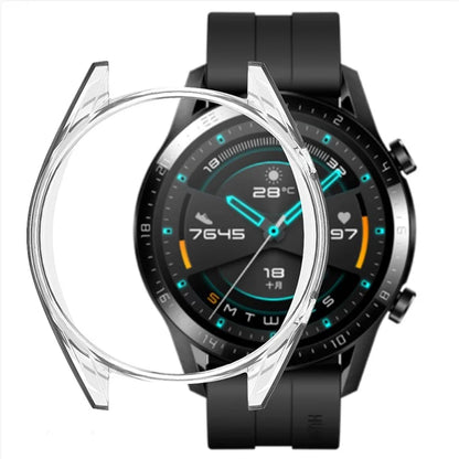 Huawei Watch GT / Watch GT 2 46mm / Watch GT 2 42mm Watch Case TPU Electroplating Frame Protector