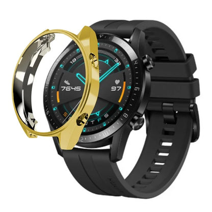 Huawei Watch GT / Watch GT 2 46mm / Watch GT 2 42mm Watch Case TPU Electroplating Frame Protector