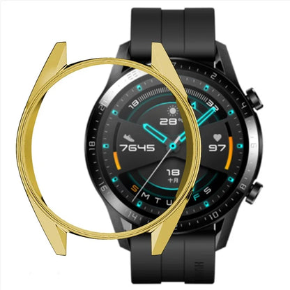 Huawei Watch GT / Watch GT 2 46mm / Watch GT 2 42mm Watch Case TPU Electroplating Frame Protector