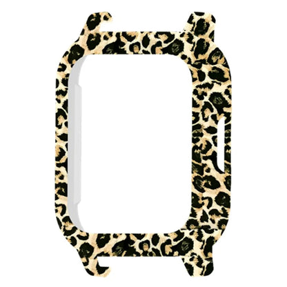 For Haylou Solar LS02 Watch Protective Case PC Pattern Printed Slim-Fit Frame Cover