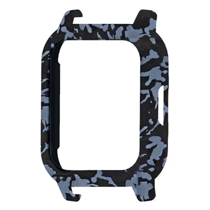For Haylou Solar LS02 Watch Protective Case PC Pattern Printed Slim-Fit Frame Cover