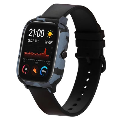 For Huami Amazfit GTS Case Hard PC Pattern Printed Protective Frame Cover