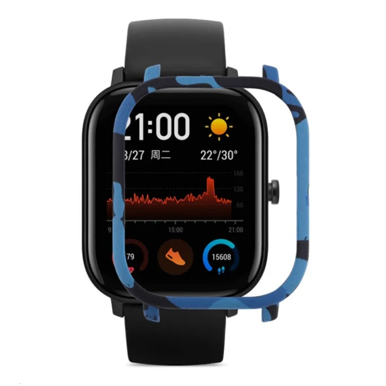 For Huami Amazfit GTS Case Hard PC Pattern Printed Protective Frame Cover