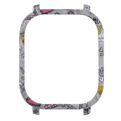 For Huami Amazfit GTS Case Hard PC Pattern Printed Protective Frame Cover