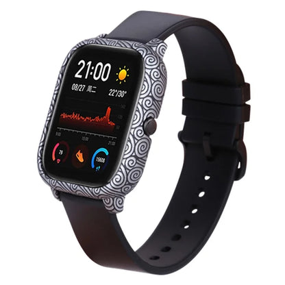 For Huami Amazfit GTS Case Hard PC Pattern Printed Protective Frame Cover