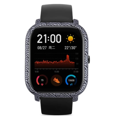 For Huami Amazfit GTS Case Hard PC Pattern Printed Protective Frame Cover