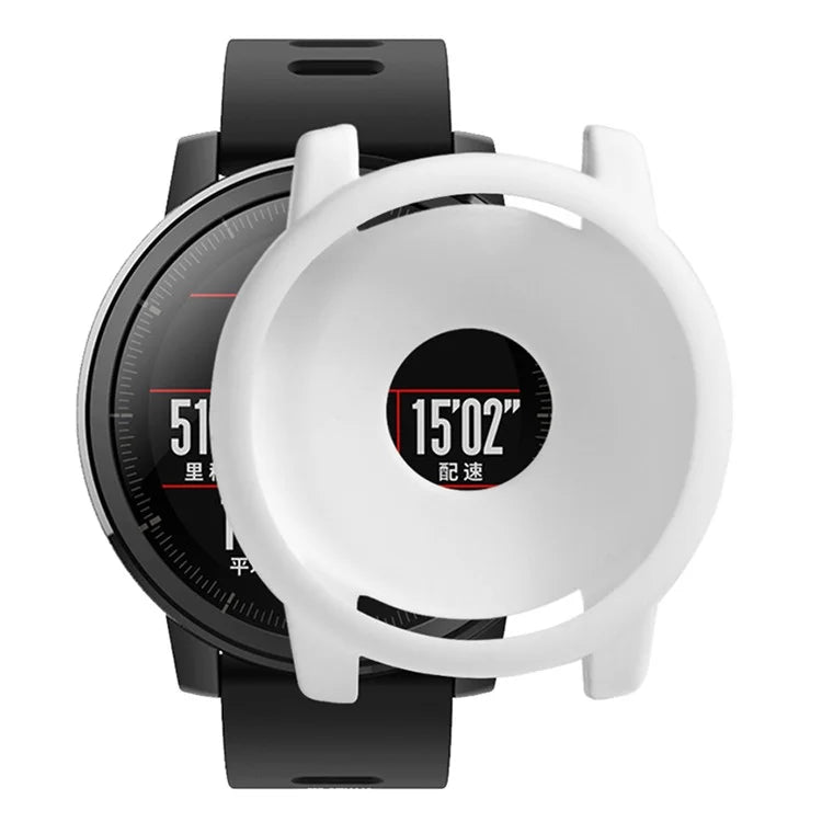 For Huami Amazfit Stratos 2 Watch Protective Frame Soft Silicone Drop-proof Cover