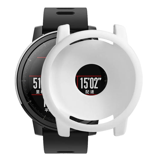 For Huami Amazfit Stratos 2 Watch Protective Frame Soft Silicone Drop-proof Cover