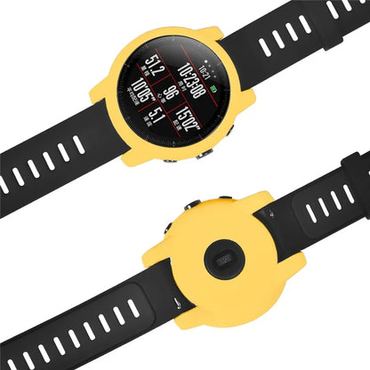 For Huami Amazfit Stratos 2 Watch Protective Frame Soft Silicone Drop-proof Cover