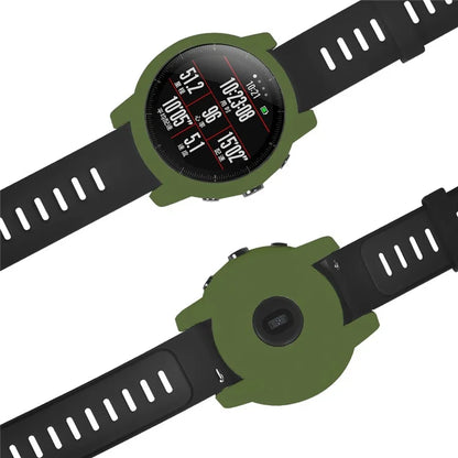 For Huami Amazfit Stratos 2 Watch Protective Frame Soft Silicone Drop-proof Cover