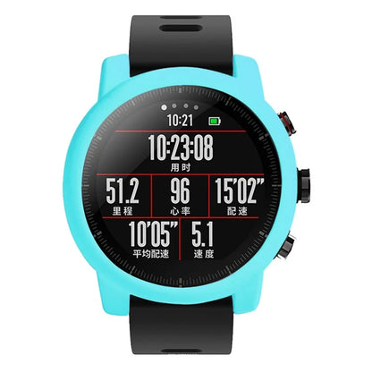For Huami Amazfit Stratos 2 Watch Protective Frame Soft Silicone Drop-proof Cover