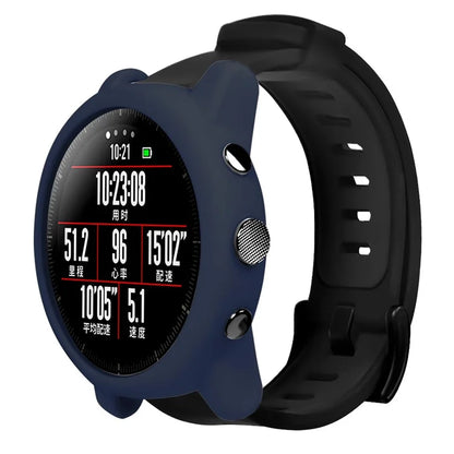 For Huami Amazfit Stratos 2 Watch Protective Frame Soft Silicone Drop-proof Cover