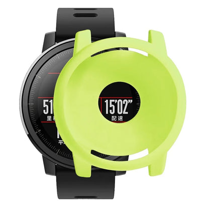 For Huami Amazfit Stratos 2 Watch Protective Frame Soft Silicone Drop-proof Cover