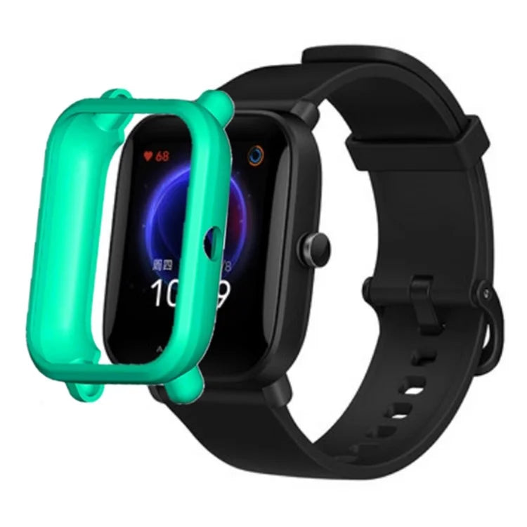 For Huami Amazfit Bip Pop / Bip / Bip U Watch Case Scratch-proof Soft TPU Frame Cover
