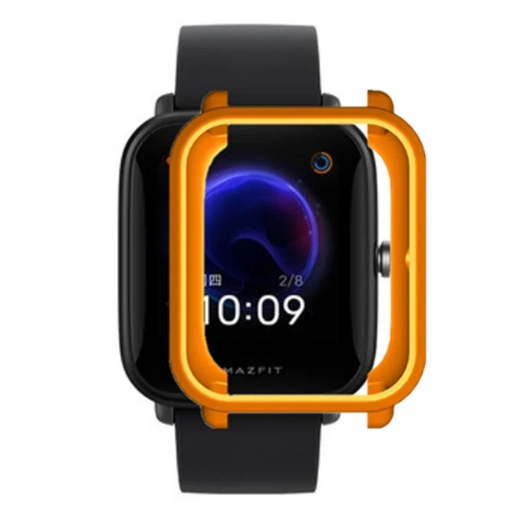 For Huami Amazfit Bip Pop / Bip / Bip U Watch Case Scratch-proof Soft TPU Frame Cover