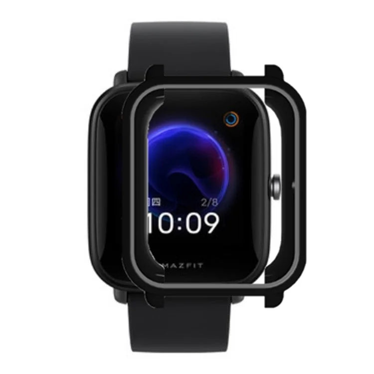 For Huami Amazfit Bip Pop / Bip / Bip U Watch Case Scratch-proof Soft TPU Frame Cover