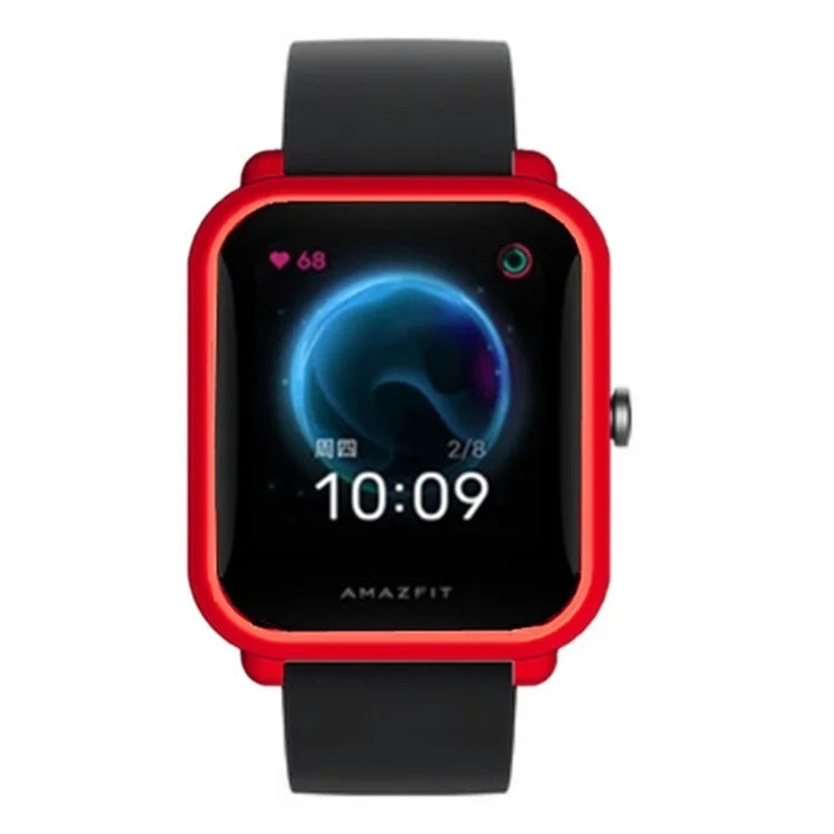 For Huami Amazfit Bip Pop / Bip / Bip U Watch Case Scratch-proof Soft TPU Frame Cover