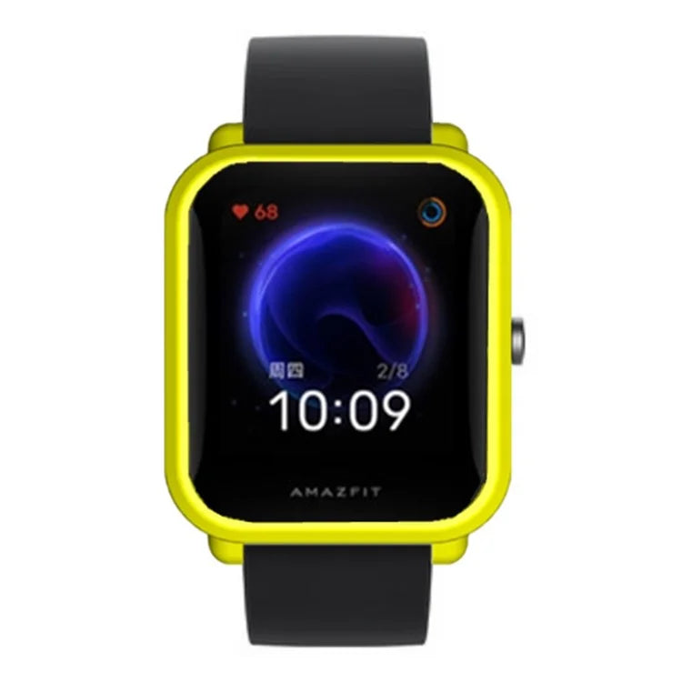 For Huami Amazfit Bip Pop / Bip / Bip U Watch Case Scratch-proof Soft TPU Frame Cover