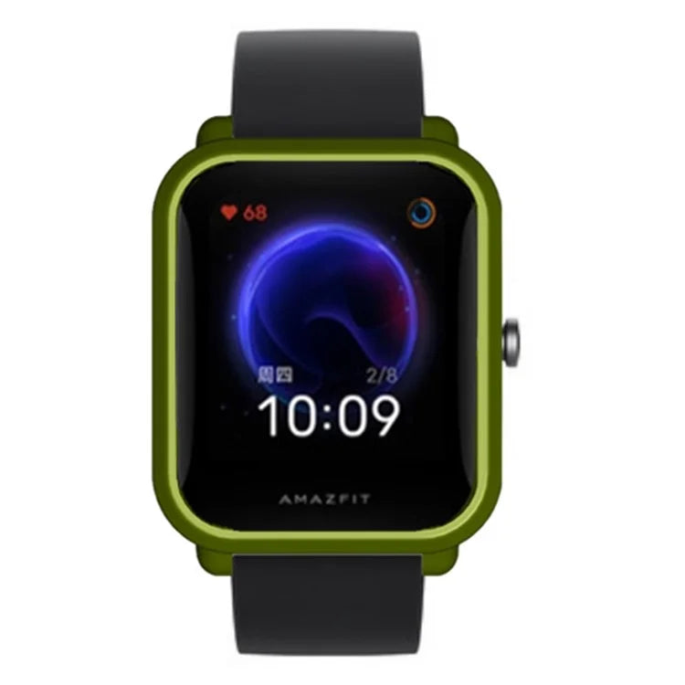 For Huami Amazfit Bip Pop / Bip / Bip U Watch Case Scratch-proof Soft TPU Frame Cover