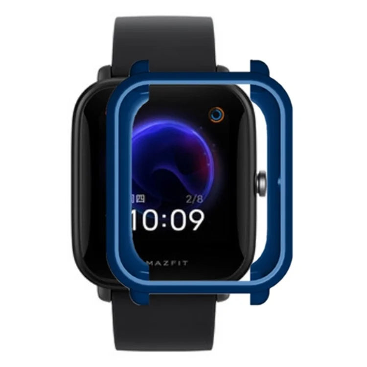 For Huami Amazfit Bip Pop / Bip / Bip U Watch Case Scratch-proof Soft TPU Frame Cover