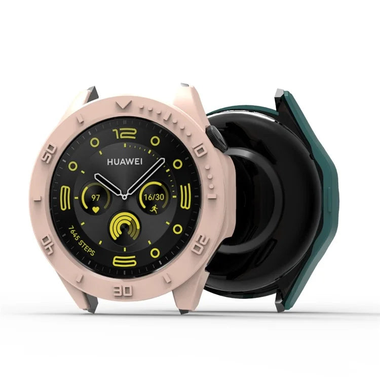 For Huawei Watch GT 4 46mm Protective Case Hard PC Hollow Frame Watch Cover with Dial Plate